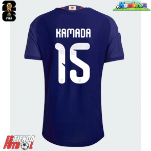 Japón Daichi Kamada #15 Primera Equipación Mundial 2026 Manga Corta